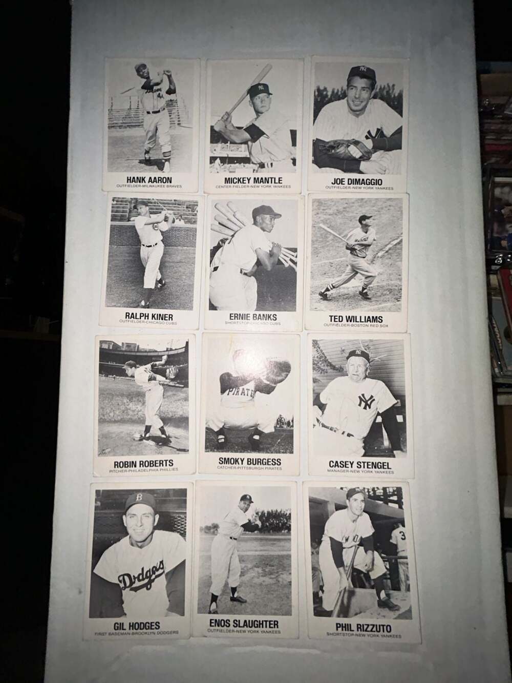 Renata Galasso Glossy Greats Baseball Card Lot Legends